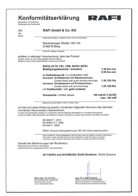 RAFI eCatalog.